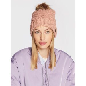Czapka Roxy. Czerwone czapki Roxy, bez wzorów. Za 149,99 zł.