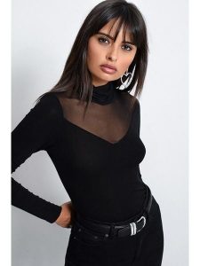 Cool and sexy Koszulka w kolorze czarnym rozmiar: S. Czarne bluzki Cool and sexy, s, bez wzorów, bez kołnierzyka, bez ramiączek. Za 48,39 zł.