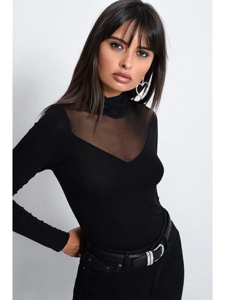 Cool and sexy Koszulka w kolorze czarnym rozmiar: S. Czarne bluzki Cool and sexy, s, bez wzorów, bez kołnierzyka, bez ramiączek. Za 52,42 zł.