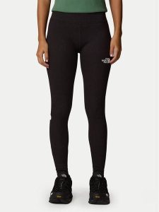 The North Face Legginsy Simple Dome NF0A8C1X Czarny Slim Fit. Czarne legginsy The North Face, bez wzorów, z bawełny. Za 199,99 zł.