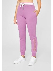 Bench Spodnie dresowe "Sinead" w kolorze jasnoróżowym rozmiar: 40. Różowe spodnie dresowe Bench, bez wzorów, z dresówki. Za 108,49 zł.