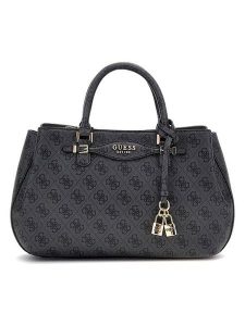 Guess Torebka w kolorze antracytowym - 29 x 20 x 10 cm rozmiar: onesize. Czarne torebki klasyczne Guess, z aplikacjami, z materiału, przez ramię, bez dodatków. Za 448,99 zł.