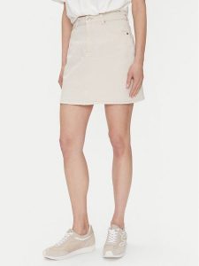 Vero Moda Spódnica jeansowa Tessa 10301536 Écru Regular Fit. Spódnice Vero Moda, xs, bez wzorów, z bawełny. Za 139,99 zł.