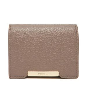 Portfel Furla. Brązowe portfele Furla, bez wzorów. Za 369,99 zł.