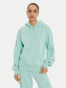 Champion Bluza 117581 Zielony Regular Fit. Zielone bluzy Champion, s, bez wzorów, z bawełny, bez kaptura. Za 159,99 zł.