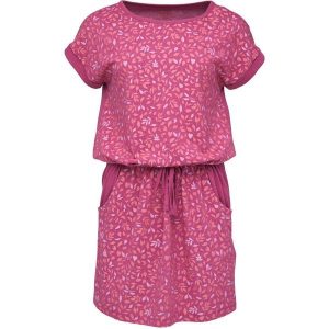 Elegancka Sukienka Damska Loep Aslaris PNK L - Letnia Sukienka z Bawełny. Czerwone sukienki ZEAGLE, na lato, l, bez wzorów, z bawełny, eleganckie, bez kołnierzyka, bez ramiączek, dopasowane. Za 116,99 zł.