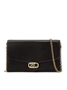 LAUREN RALPH LAUREN Torebka 432964152001 Czarny. Czarne torebki klasyczne Lauren Ralph Lauren, bez wzorów, ze skóry, bez dodatków. Za 669,99 zł.