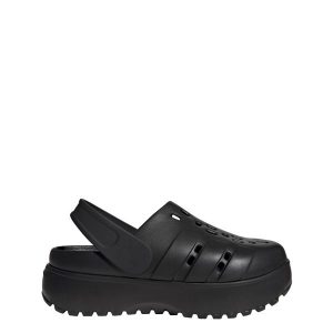 Klapki Adilette Platform. Białe klapki ADIDAS, bez wzorów, bez obcasa. Za 199,00 zł.