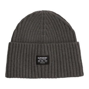 Kapelusz damski Superdry Workwear. Szare kapelusze Superdry, bez wzorów. Za 110,40 zł.