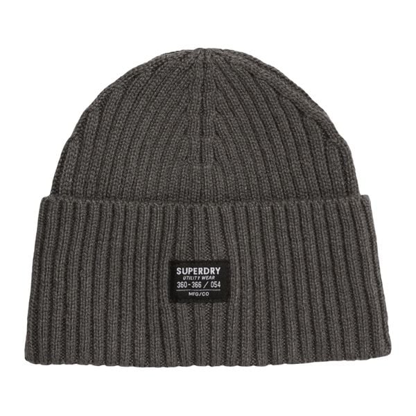 Kapelusz damski Superdry Workwear. Szare kapelusze Superdry, bez wzorów. Za 110,40 zł.