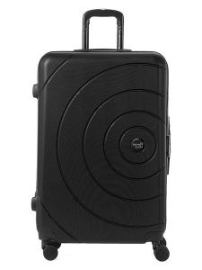 Travel World Walizka w kolorze czarnym - 51 x 80 x 26 cm rozmiar: onesize. Czarne walizki Travel World, bez wzorów, z materiału. Za 386,53 zł.