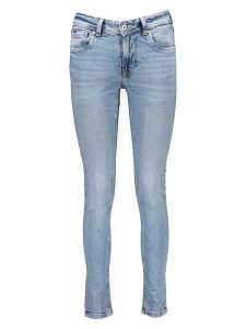Pepe Jeans Dżinsy "Regent" - Skinny fit - w kolorze błękitnym rozmiar: W26/L30. Niebieskie jeansy Pepe Jeans, z aplikacjami, z jeansu. Za 145,26 zł.