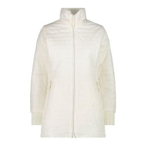 Damska długa kurtka CMP. Białe kurtki CMP, bez wzorów, z puchu, bez kaptura. Za 543,50 zł.