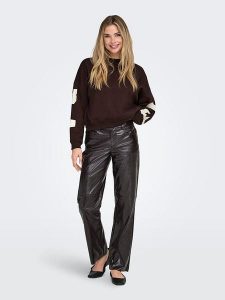 ONLY Bluza w kolorze brązowym rozmiar: M. Brązowe bluzy ONLY, m, bez wzorów, bez kaptura. Za 100,45 zł.
