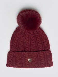BIG STAR Czapka w kolorze bordowym rozmiar: onesize. Czerwone czapki Big Star, bez wzorów, z materiału, retro. Za 57,99 zł.