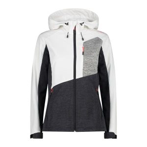 Damska kurtka wodoodporna CMP. Szare kurtki CMP, bez wzorów, bez kaptura. Za 506,50 zł.