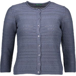 Kardigan w kolorze granatowym. Kardigany marki Benetton. W wyprzedaży za 64,95 zł.