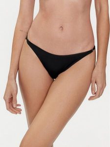 Calvin Klein Underwear Figi klasyczne 000QF7549E Czarny. Czarne figi Calvin Klein Underwear, bez wzorów, z syntetyku. Za 99,99 zł.