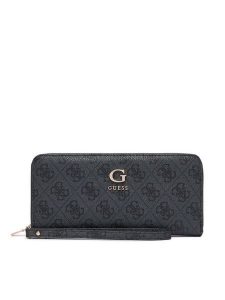 Guess Portfel Coleen Logo Slg SWSG97 56146 Czarny. Czarne portfele Guess, z aplikacjami, ze skóry. Za 294,99 zł.