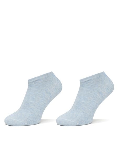 Tommy Hilfiger Skarpety krótkie 343024001 Niebieski. Niebieskie skarpetki TOMMY HILFIGER, bez wzorów, z bawełny. Za 59,99 zł.