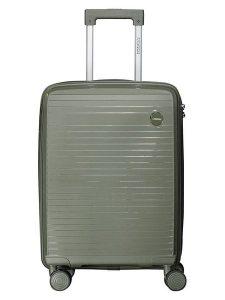 Geographical Norway Walizka "Solvable" w kolorze khaki - 34 x 53 x 21 cm rozmiar: onesize. Brązowe walizki Geographical Norway, bez wzorów, z materiału. Za 130,99 zł.