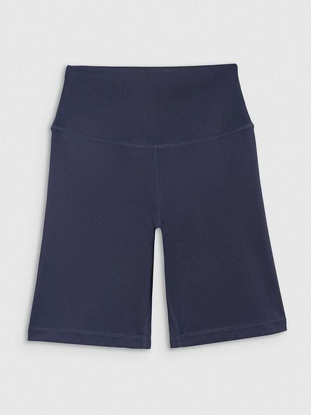 4F Szorty sportowe w kolorze granatowym rozmiar: L. Niebieskie spodenki sportowe 4f, l, bez wzorów, z materiału, outdoorowe. Za 78,47 zł.