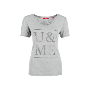 S.Oliver T-Shirt Damski 40 Szary. T-shirty marki s.Oliver. W wyprzedaży za 66,00 zł.