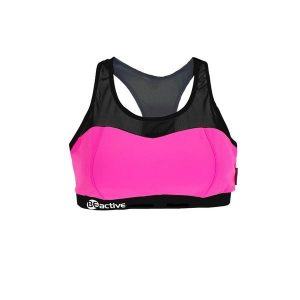 Beco Beactive Top Bikini Racerback C - Różowo-Czarny. Czarne bikini BECO, bez wzorów, z elastanu. Za 240,99 zł.