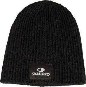 Odzież Beanies unisex SkatePro Long Skate Beanie Czapka - Czarny. Czarna czapki SKATEPRO, bez wzorów. Za 32,99 zł.