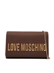 LOVE MOSCHINO Torebka JC4103PP1PKD0300 Brązowy. Brązowe torebki klasyczne LOVE MOSCHINO, bez wzorów, ze skóry, bez dodatków. Za 699,99 zł.