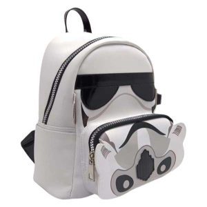 Plecak Casual DISNEY Darth Vader Sztuczna skóra. Białe plecaki Disney. Za 179,35 zł.