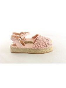Poti Pati Espadryle w kolorze jasnoróżowym rozmiar: 37. Różowe espadryle Poti Pati, bez wzorów, bez obcasa, na platformie. Za 87,81 zł.