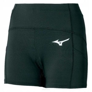 Spodenki tenisowe damskie Mizuno Short Tight. Czarne szorty Mizuno, bez wzorów, sportowe. Za 127,40 zł.