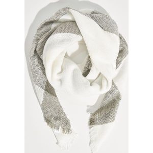 Szalik - Jasny szar. Szaliki marki Sinsay. W wyprzedaży za 9,99 zł.
