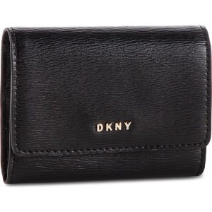 Mały Portfel Damski DKNY - Bryant Card Case Id R82Z3503 Blk/Gold BGD 82. Portfele marki DKNY. Za 289,00 zł.