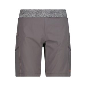 Bermudy damskie turystyczne CMP 31T7706. Szare szorty CMP, bez wzorów, sportowe. Za 209,00 zł.