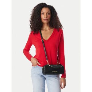 Torebka LOVE MOSCHINO. Czarne torebki klasyczne LOVE MOSCHINO, bez wzorów, bez dodatków. Za 692,99 zł.