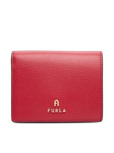 Furla Portfel Camelia WP00304 ARE000 CN 4305S 1007 Różowy. Czerwone portfele Furla, bez wzorów, ze skóry. Za 369,99 zł.
