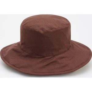 Lniany kapelusz - Pomarańczo. Kapelusze marki Reserved. Za 79,99 zł.