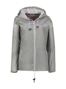 Geographical Norway Kurtka przejściowa "Boat" w kolorze szarym rozmiar: XL. Szare kurtki Geographical Norway, xl, bez wzorów, bez kaptura. Za 74,63 zł.