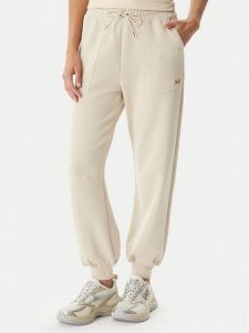 EA7 Emporio Armani Spodnie dresowe 7W000193 AF12643 U1088 Beżowy Regular Fit. Brązowe spodnie dresowe EA7 Emporio Armani, l, bez wzorów, z dresówki. Za 336,99 zł.