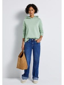 Cecil Bluza w kolorze jasnozielonym rozmiar: 46. Zielone bluzy Cecil, bez wzorów, z kapturem. Za 131,12 zł.