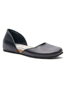 Comfortfusse Skórzane baleriny w kolorze czarnym rozmiar: 36. Czarne balerinki Comfortfüße, bez wzorów, z nubiku, bez obcasa, bez zapięcia. Za 252,99 zł.