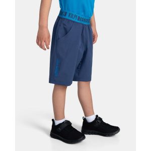Pantaloncini da ragazzo Kilpi JOSEPH-JB. Niebieskie szorty Kilpi, bez wzorów, sportowe. Za 91,56 zł.