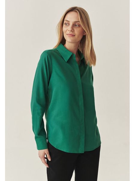 TATUUM Koszula w kolorze zielonym rozmiar: 40. Zielone koszule Tatuum, bez wzorów, z lyocellu, bez kołnierzyka, bez ramiączek. Za 178,79 zł.