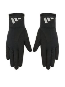 Adidas Rękawiczki Climacool JV5740 Czarny. Czarne rękawiczki ADIDAS, bez wzorów, z materiału. Za 129,99 zł.