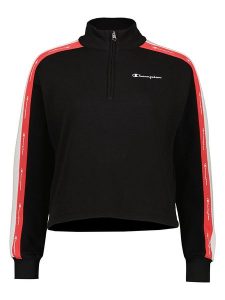 Champion Bluza w kolorze czarnym rozmiar: XS. Czarne bluzy Champion, xs, bez wzorów, z bawełny, bez kaptura. Za 83,42 zł.