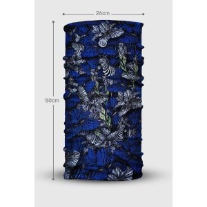 Komin sportowy Unisex Nessi Sportswear Termoaktywny. Niebieskie szaliki NESSI SPORTSWEAR, bez wzorów. W wyprzedaży za 109,00 zł.