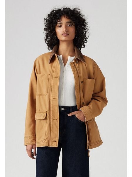 Levi's Kurtka koszulowa w kolorze karmelowym rozmiar: S. Brązowe kurtki Levi's®, s, bez wzorów, z bawełny, bez kaptura. Za 364,56 zł.