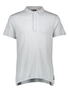 The North Face Koszulka polo w kolorze szarym rozmiar: S. Szare bluzki The North Face, s, bez wzorów, z wełny, bez kołnierzyka, bez ramiączek. Za 232,78 zł.